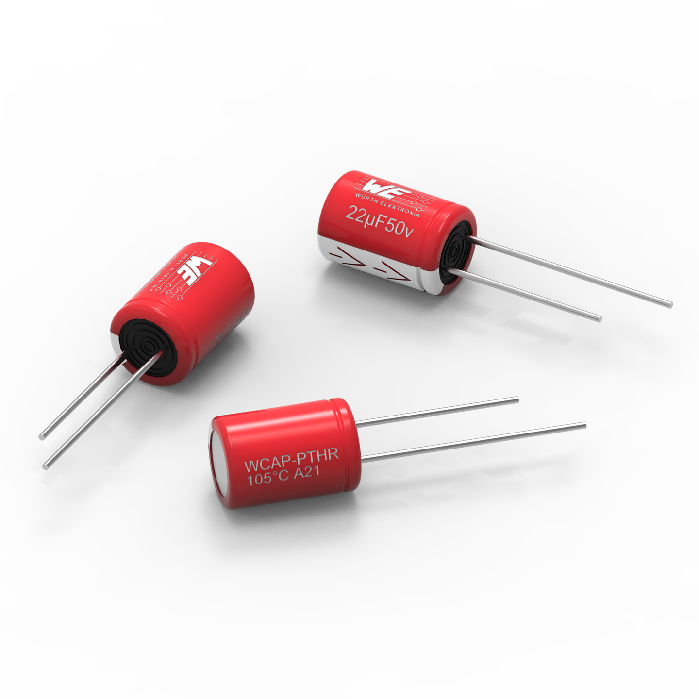 Wurth Elektronik 100μF Surface Mount Polymer Capacitor, 35V dc