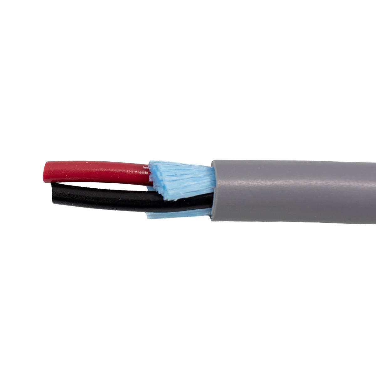 Alpha Wire Alpha Essentials Communication & Control Control Cable, 3 Cores, 0.56 mm² 20 AWG, Unscreened, 152 m, Black,