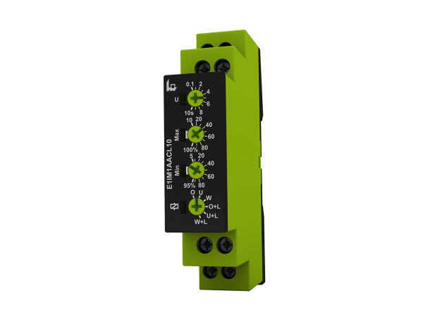 Current Monitoring Relay, 1 Phase, SPDT, 120V ac, DIN Rail
