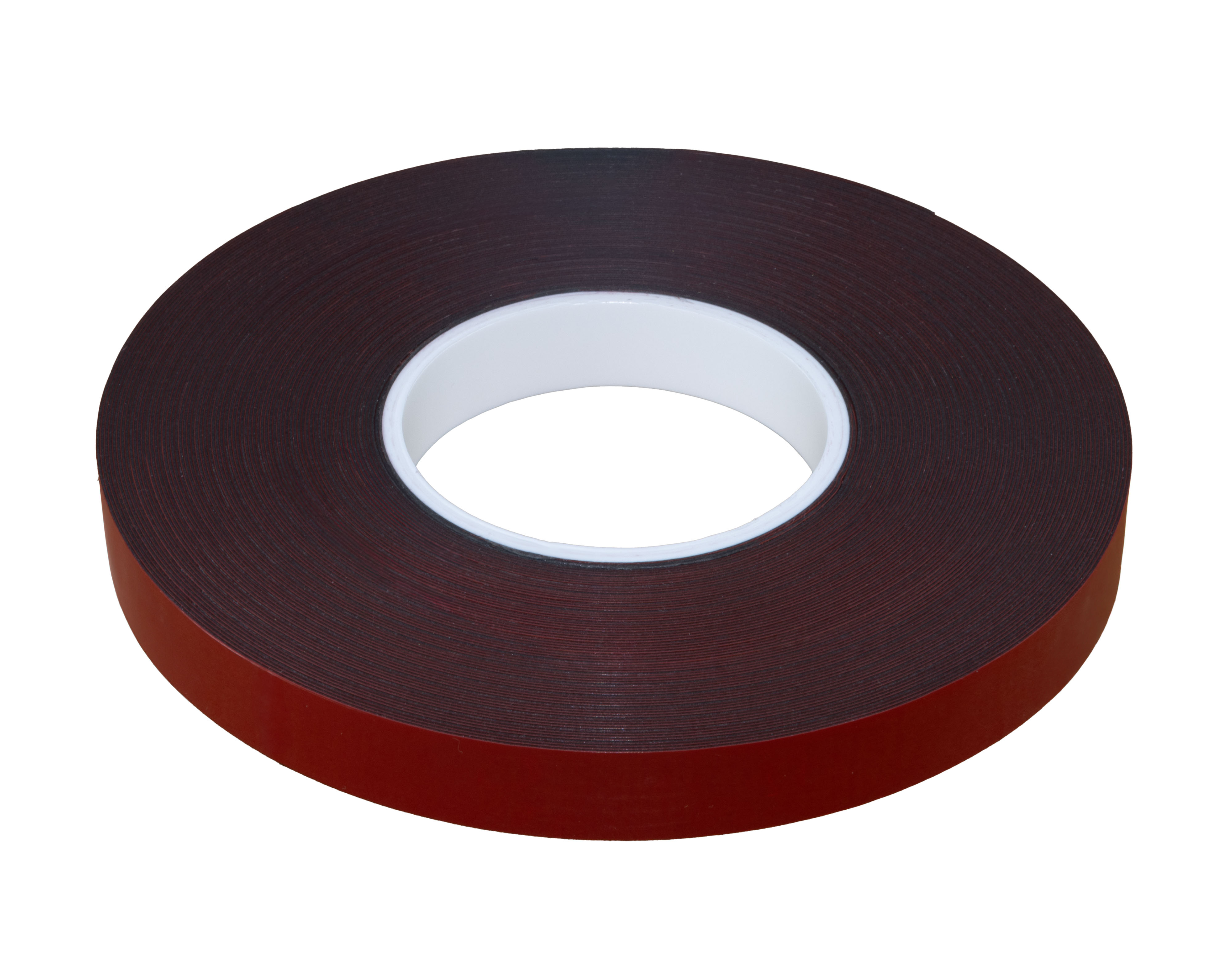 RS PRO Black Double Sided Foam Tape, 19mm x 33m, 0.60mm Thick