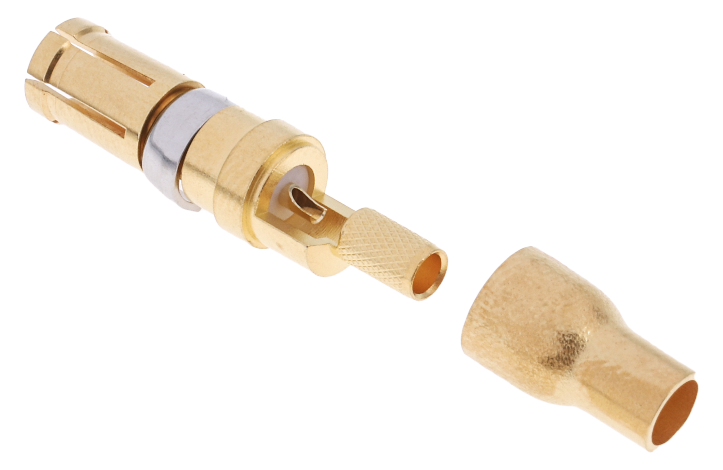 RS PRO Female Solder D-Sub Connector Coaxial Contact, Gold over Nickel Coaxial