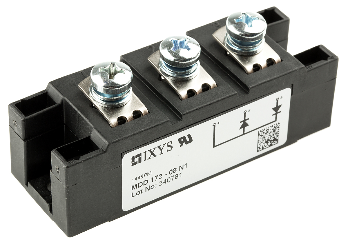 IXYS 800 V 190 A Diode General Purpose 3-Pin Y4-M6 MDD172-08N1