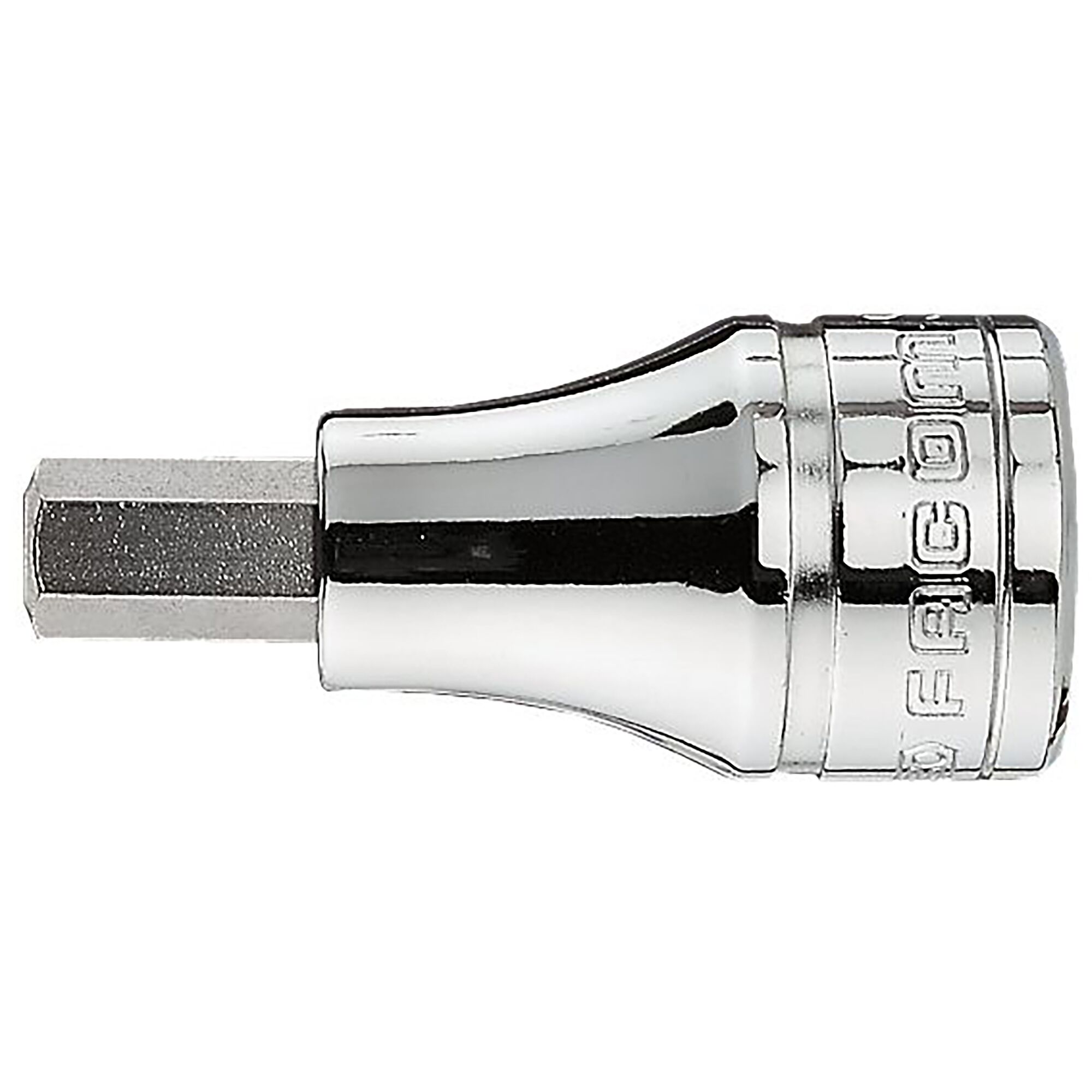 Facom 3/8 in Drive 10mm Bit Socket, Hex Bit, 10mm, 47.5 mm Overall Length