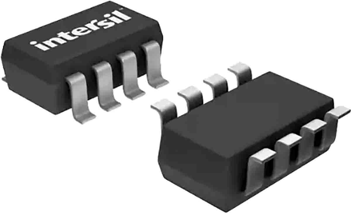 Renesas Electronics ISL43120IHZ-T Multiplexer, 2, 2, Multiplexer Dual SPST, Non-Inverting 2.7 → 12 V, 8-Pin