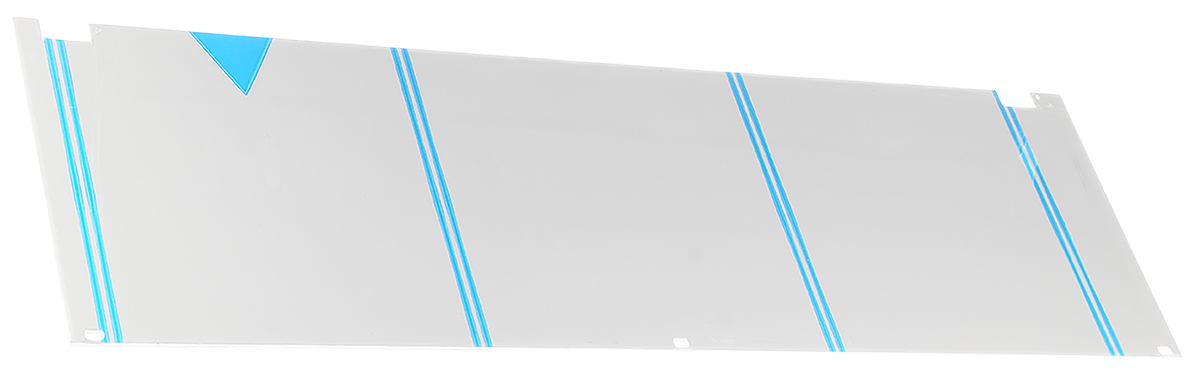 nVent SCHROFF Grey Aluminium Front Panel, 3U, 84HP, Shielded, 426.4 x 128.4mm