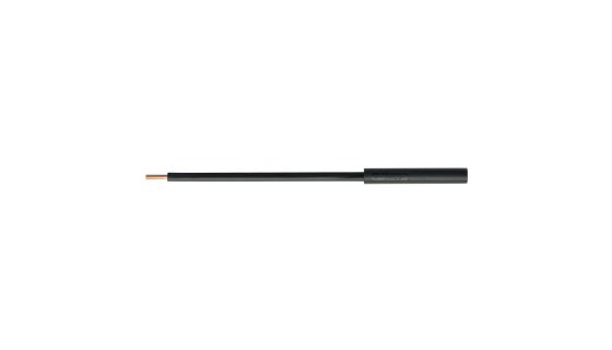 Schutzinger Black, Female Banana Socket With Copper contacts and Nickel Plated
