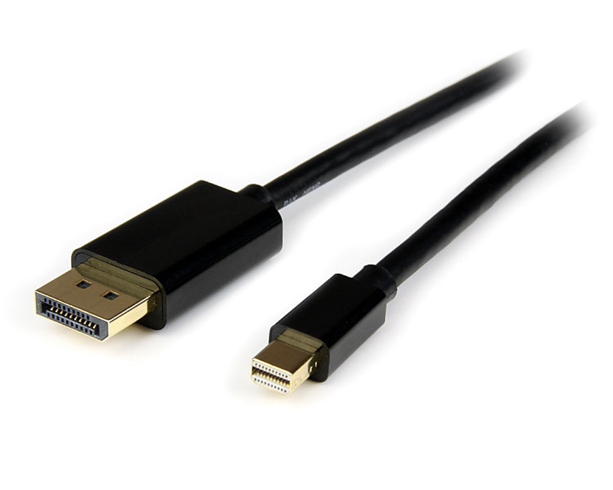 StarTech.com Male Mini DisplayPort to Male DisplayPort, PVC  Cable, 4K @ 60 Hz, 4m