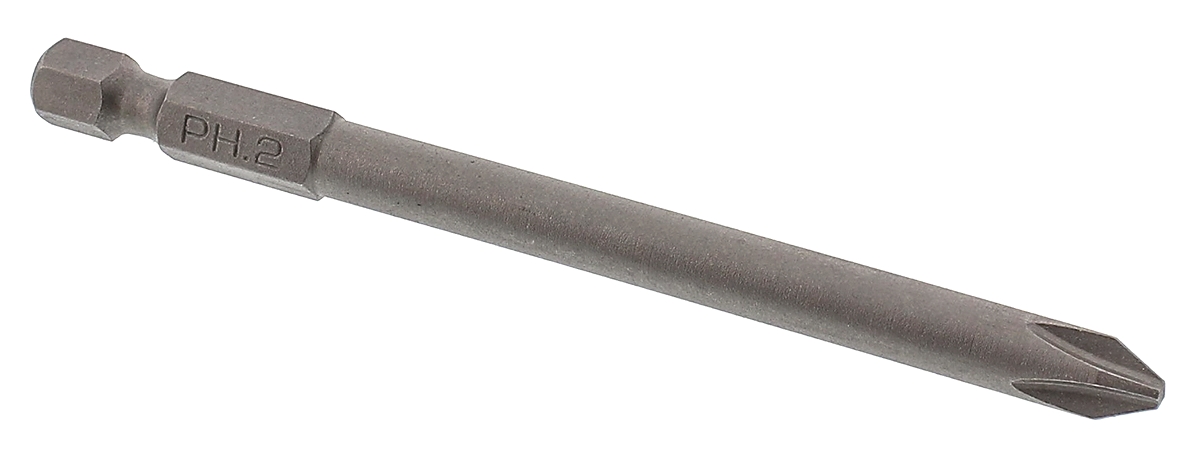 RS PRO Phillips Screwdriver Bit, PH2 Tip