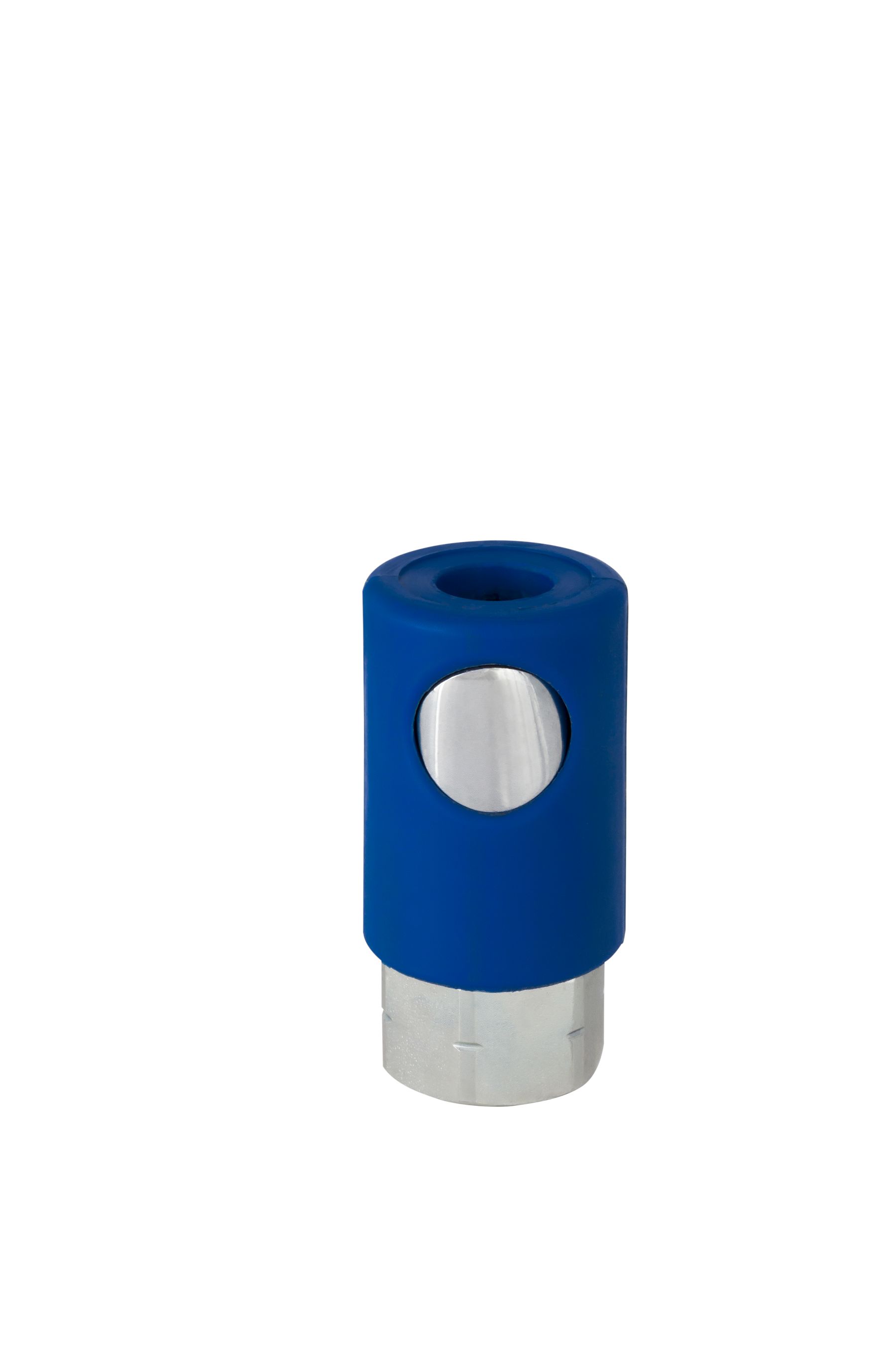 RS PRO Plastic, Steel Female Pneumatic Quick Connect Coupling, 3/8 in BSP Female Threaded