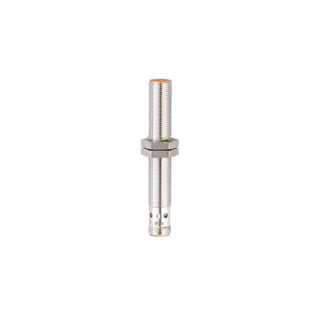 ifm electronic Inductive Threaded Barrel Proximity Sensor, M12, 2 mm Detection, PNP NC, 10 → 30 V dc