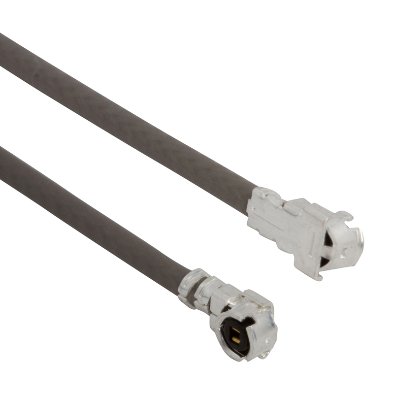 Amphenol RF AMC Series Male AMC to Male AMC, 100 mm 50 Ω