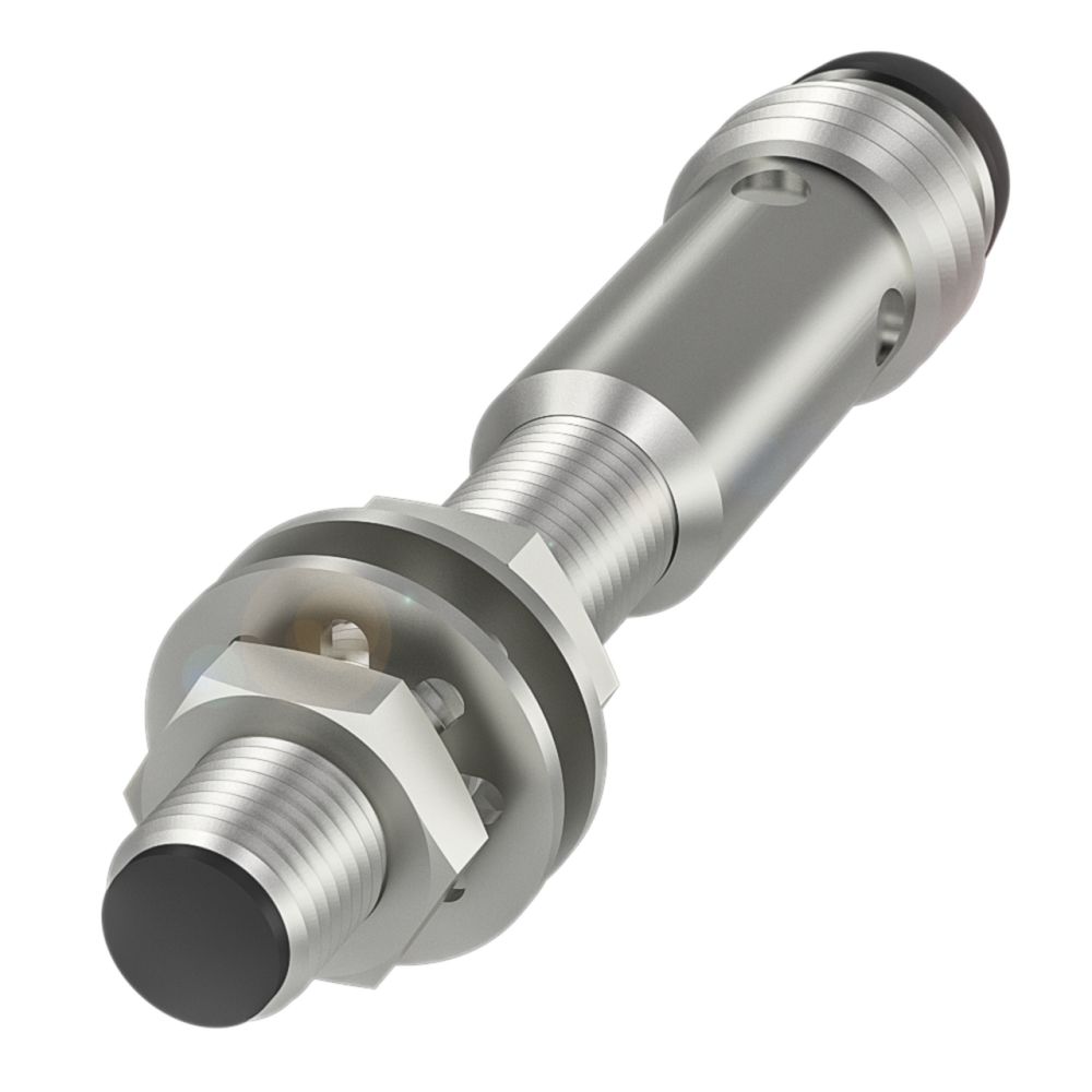 BALLUFF Inductive Threaded Barrel Proximity Sensor, M5, 0.8 mm Detection, PNP NO, 10 → 30 V dc