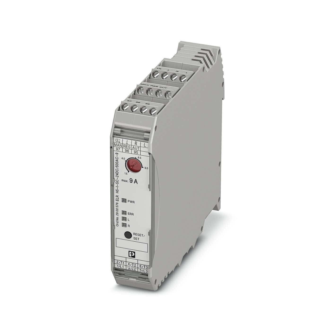 Phoenix Contact Contactron Motor Starter, Reversing Starter, 4 kW, 24 V dc, 3 Phase, IP20, 9 A