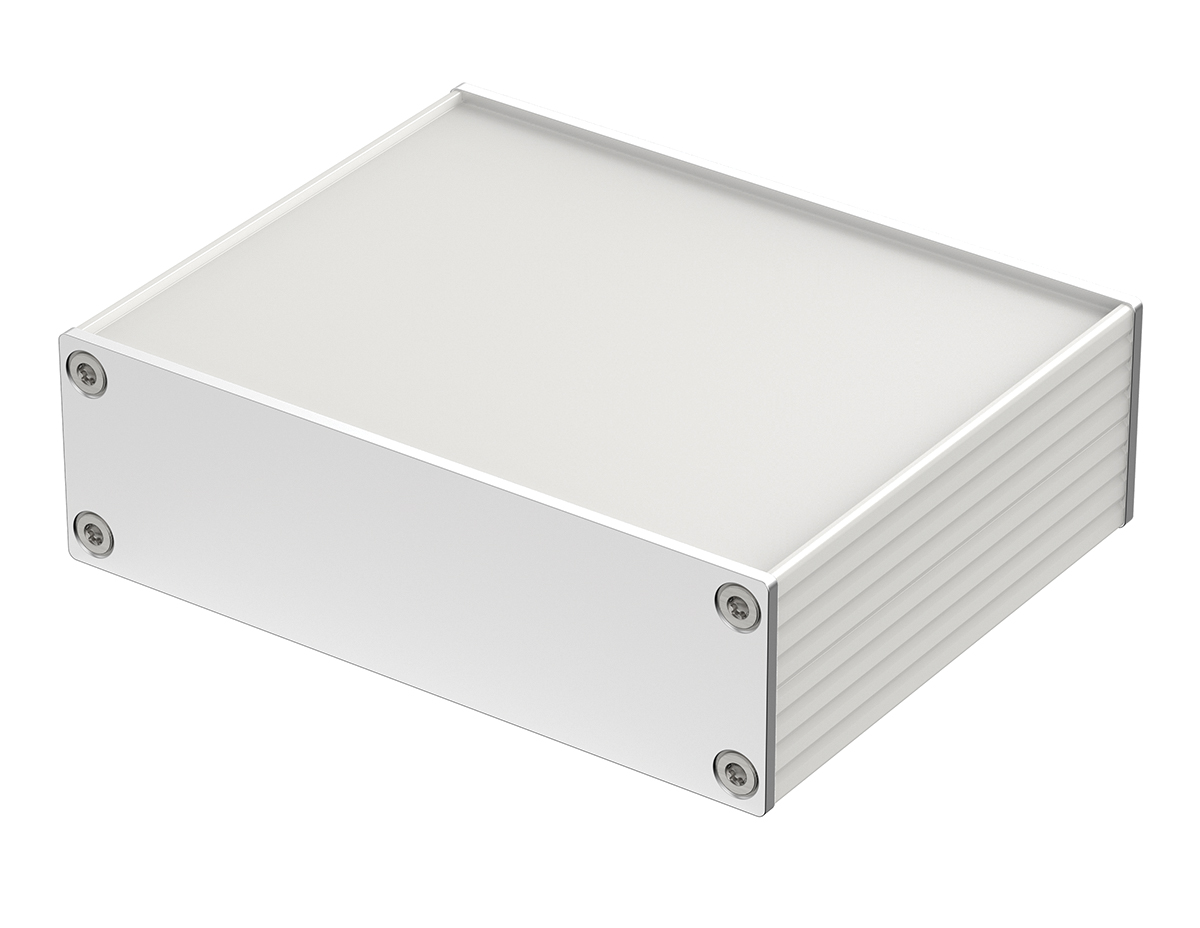 Bopla Filotec (Set) Series Aluminum (Anodized) Aluminium Enclosure, IP40, Aluminum (anodized) Lid, 80 x 105 x 32mm