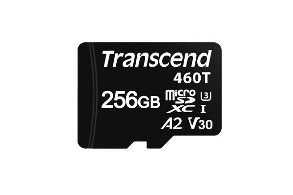 Transcend 256 GB Industrial MicroSD Micro SD Card, V30