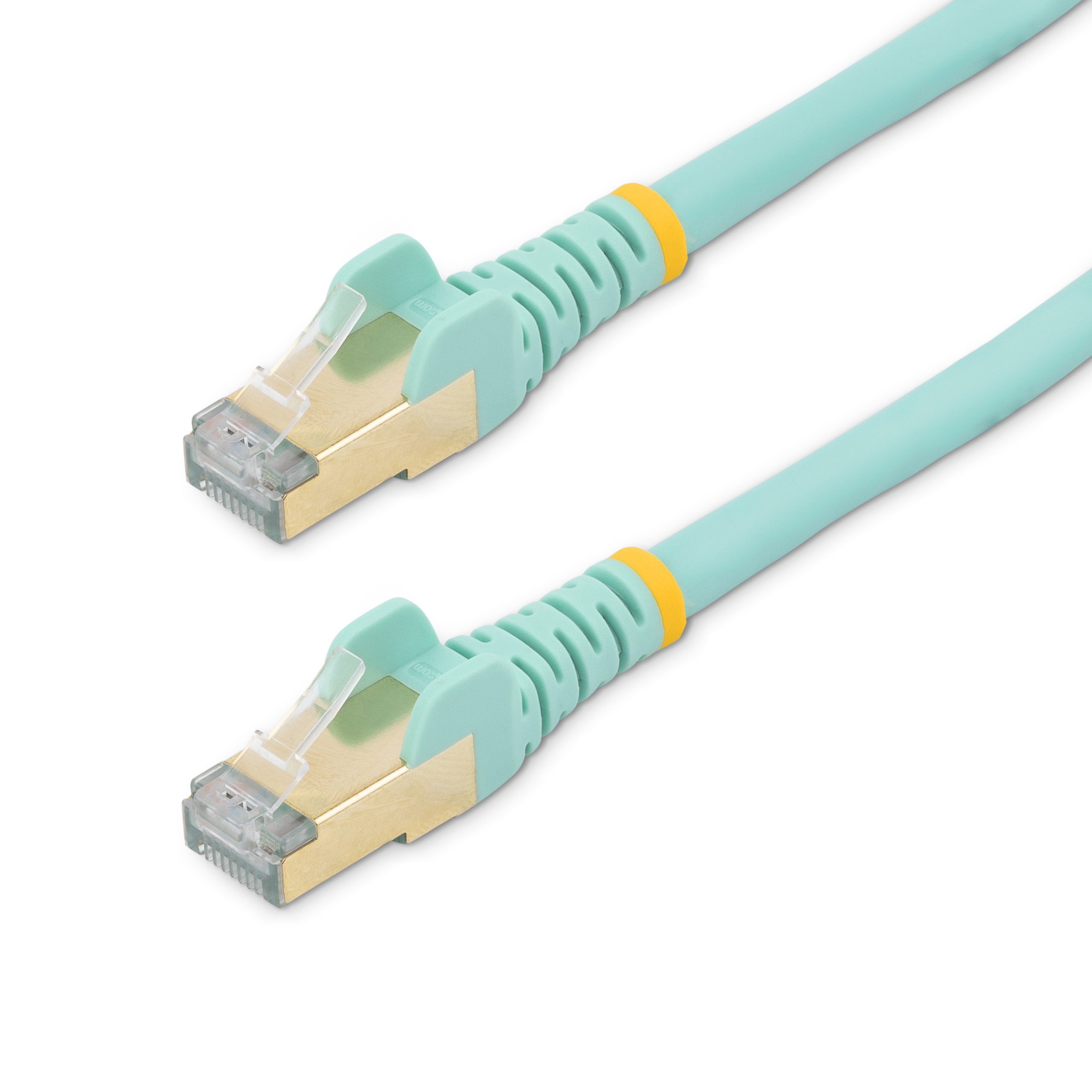 StarTech.com, 5m Cat6a, Light Blue RJ45 to Male RJ45 Male, STP Shielded, Terminated
