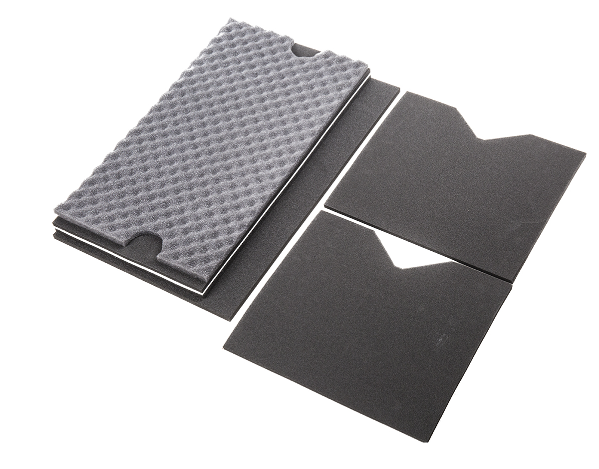 Zarges K470 High Density Rectangular Foam Insert, For Use With K450 Case Model 40722, K470 Case Model 40678