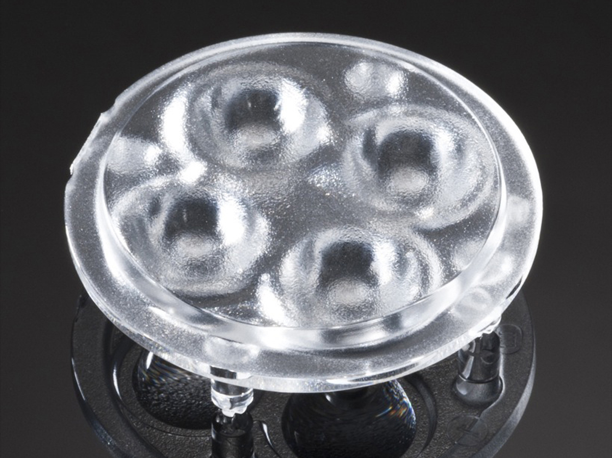 Ledil C10923_GT4-W, GT4 Series 4-Way LED Lens, 33 → 45 ° Wide Angle Beam