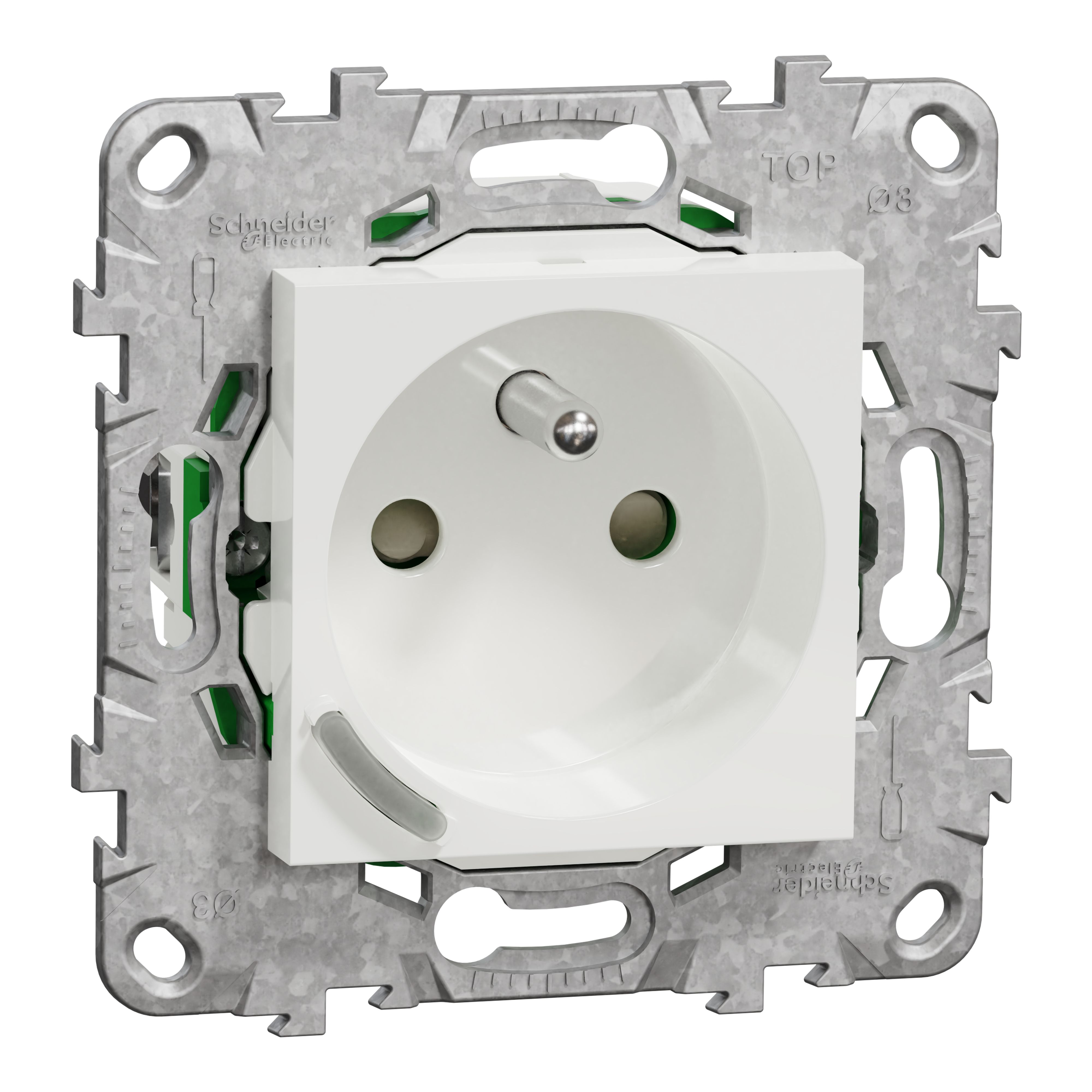 Schneider Electric White, 1 Gang, New Unica
