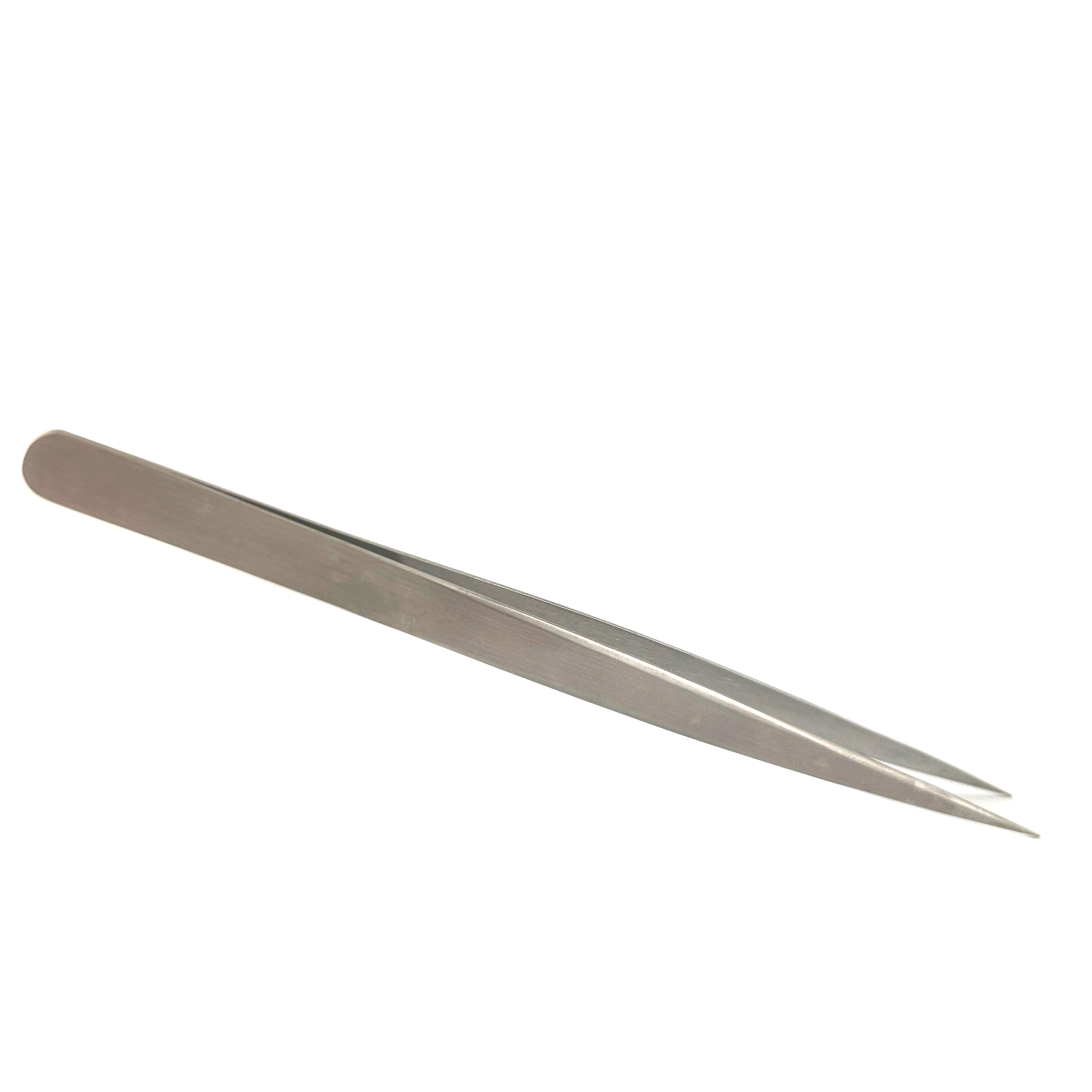 RS PRO 115mm, Low Carbon Austenitic Steel, Straight, Tweezer
