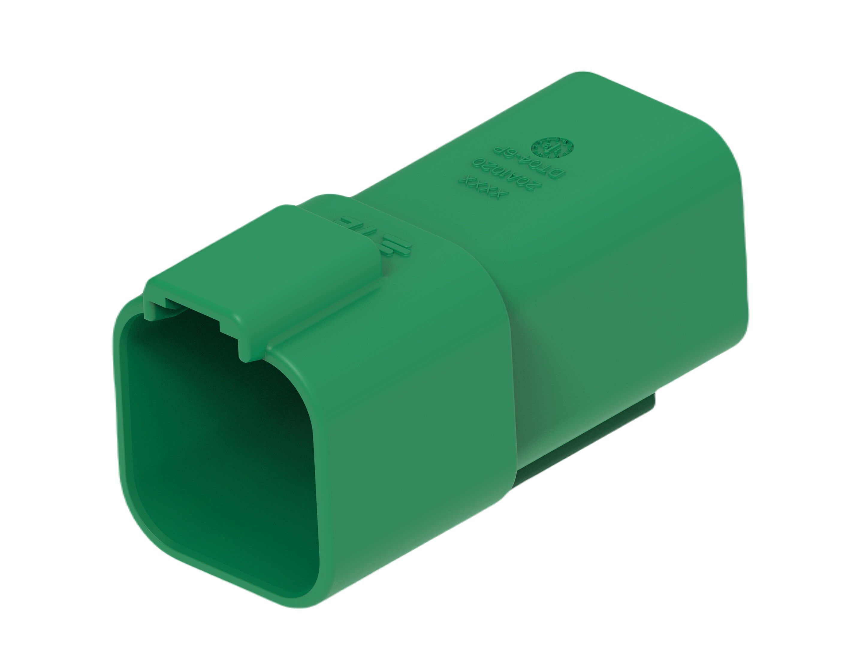 TE Connectivity, DT04-6P Automotive Connector Plug Green Cable 6 Way, Cable Termination DT04-6P-TE03