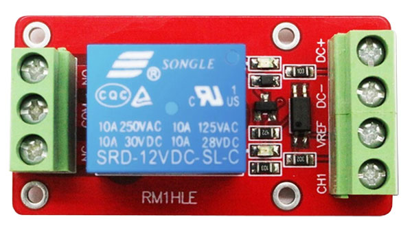 Seeit HLE-RELAY01-5V Relay Control Card Module for Arduino, AVR, PIC, Raspberry Pi, TTL HLE-RELAY01-5V