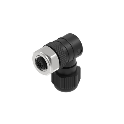 Lumberg Automation Industrial Circular Connector, 4 Contacts, Cable, M12 Connector, Socket, Female, IP65, IP67, RKC