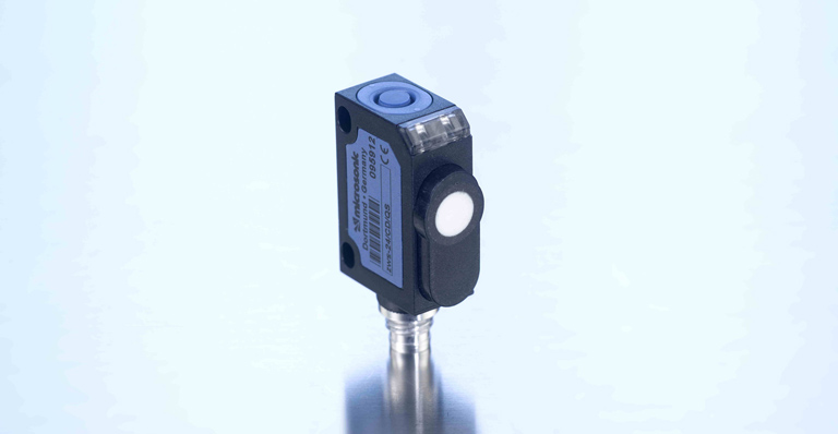Microsonic Ultrasonic Block Proximity Sensor, 350 mm Detection, PNP NO/NC, 20 → 30 V dc