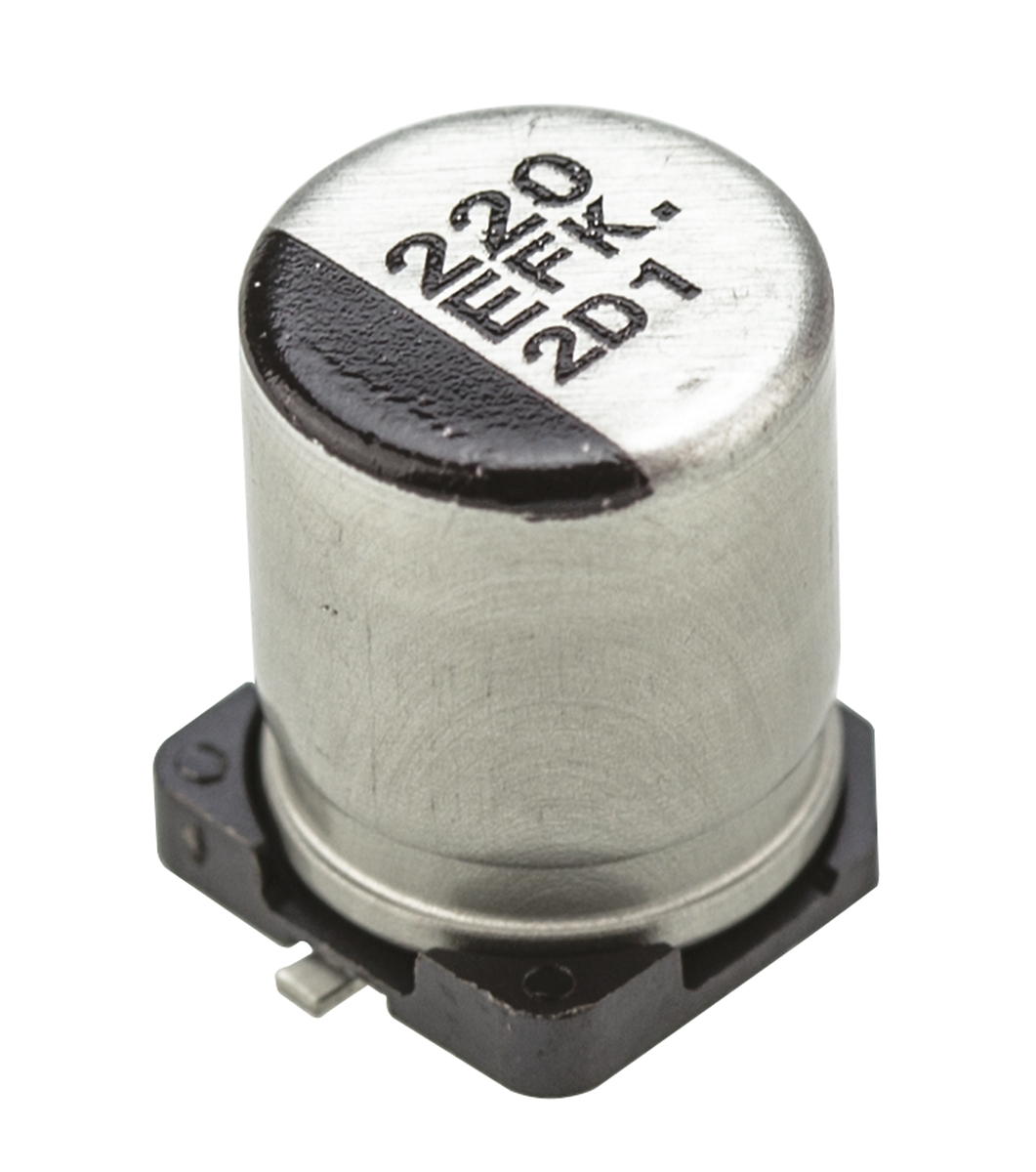 Panasonic 220μF Aluminium Electrolytic Aluminium Electrolytic Capacitor 25V dc, Surface Mount - EEEFK1E221P
