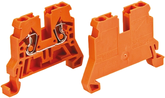 WAGO 870-902 870 Series Orange, 2.5mm², Single-Level, Cage Clamp Termination