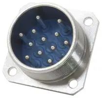 Jaeger Circular Connector, 12 Contacts, Panel, Standard Connector, Male, IP50, IP54