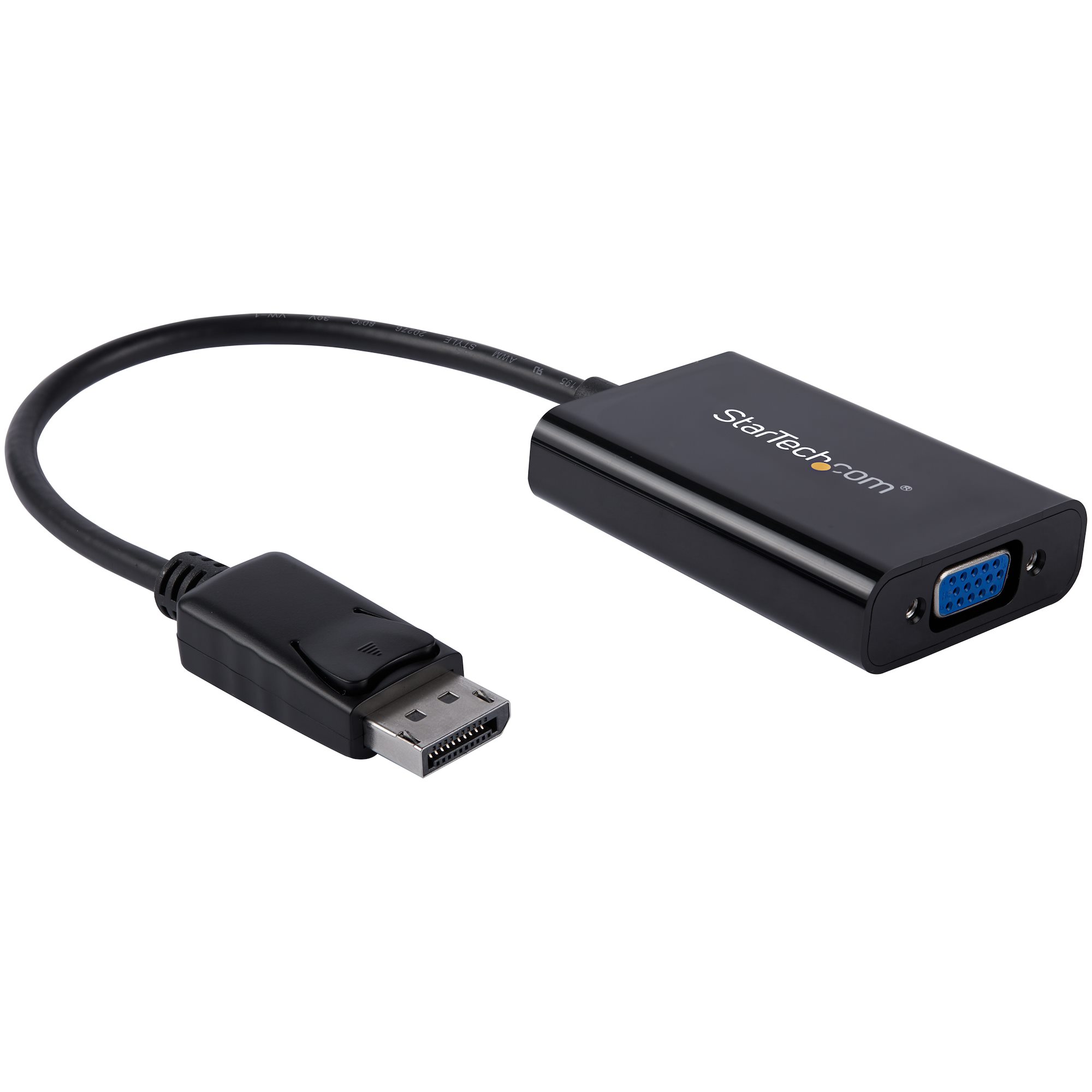 StarTech.com DisplayPort to VGA Adapter, 250mm Length - 1920 x 1200 Maximum Resolution