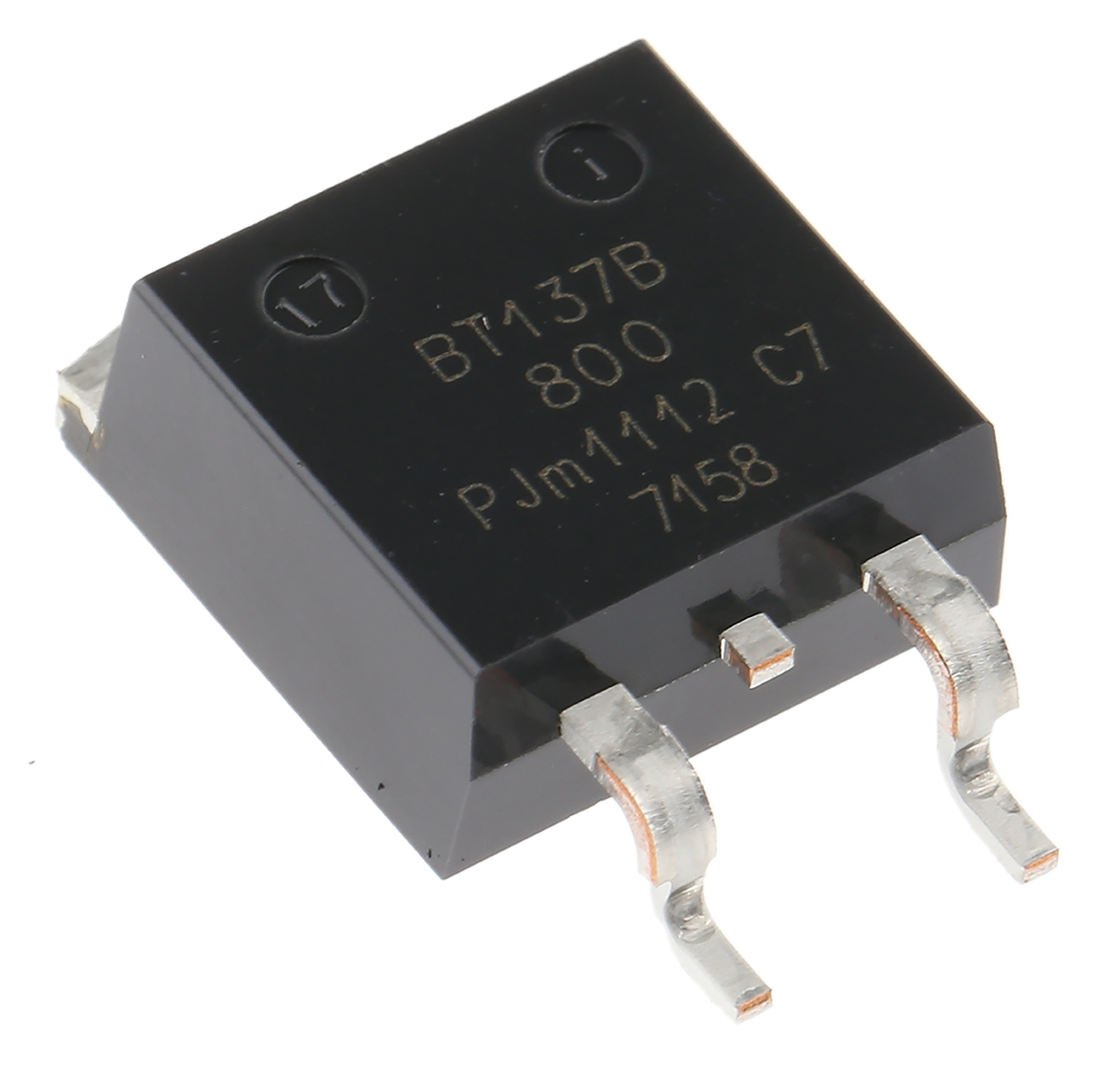 WeEn Semiconductors Co., Ltd Surface Mount, 3-pin, TRIAC, 800V, Gate Trigger 1.5V 800V