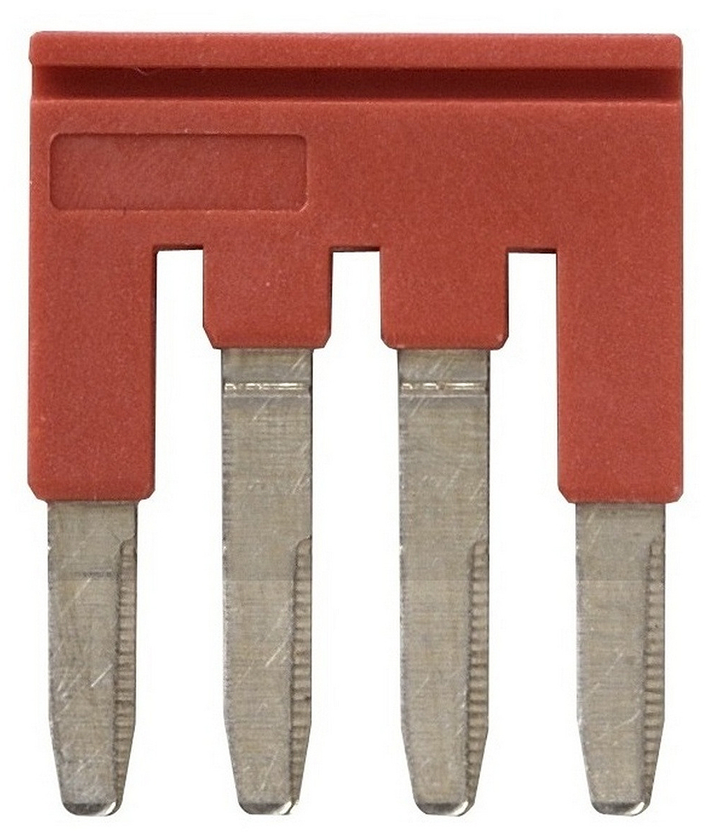 XW5S Short Bar for use with XW5G-P2.5-4 Grounding Terminal Block, XW5T-P2.5-4 Feed Through Terminal Block