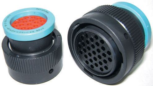 Deutsch Circular Connector, 14 Contacts, Cable, 2.39 mm Connector, Plug, Female, IP67, HD20 Series