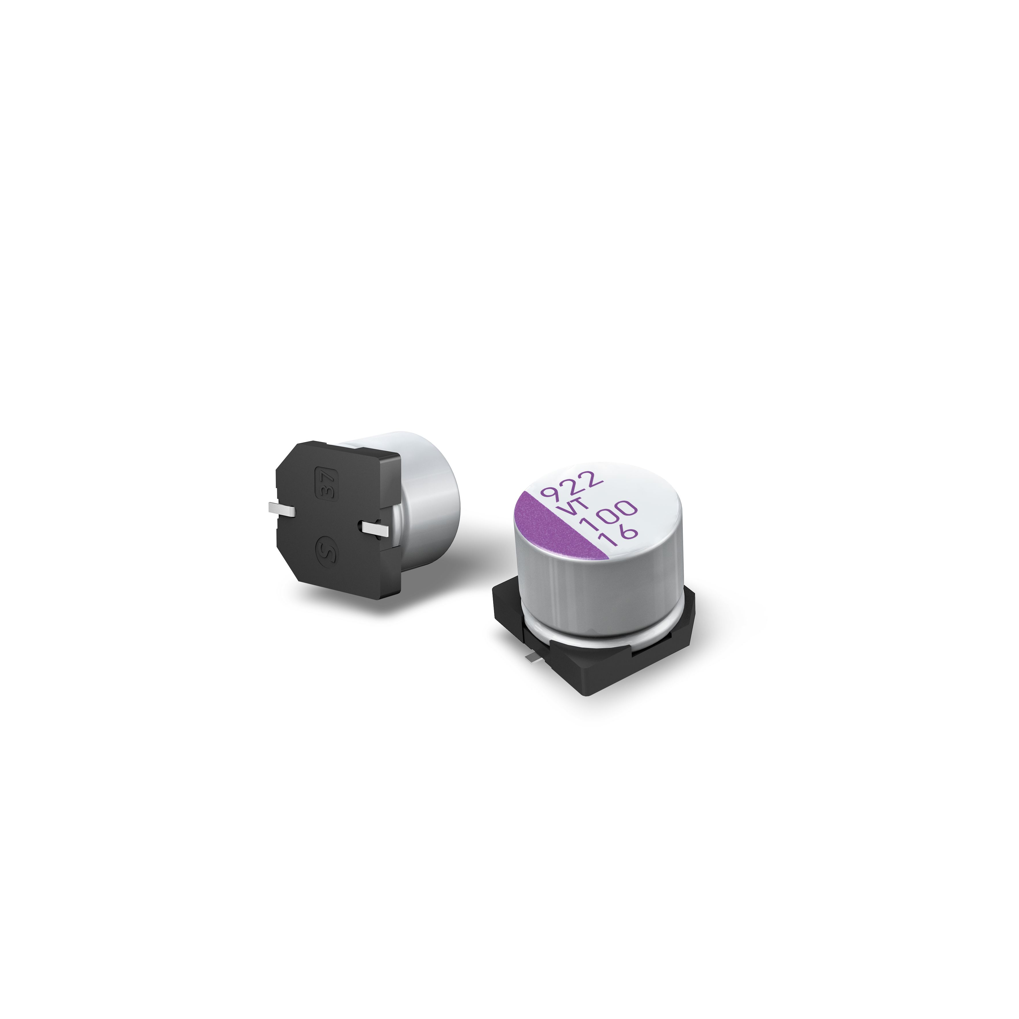 Panasonic 390μF Surface Mount Polymer Capacitor, 20V dc