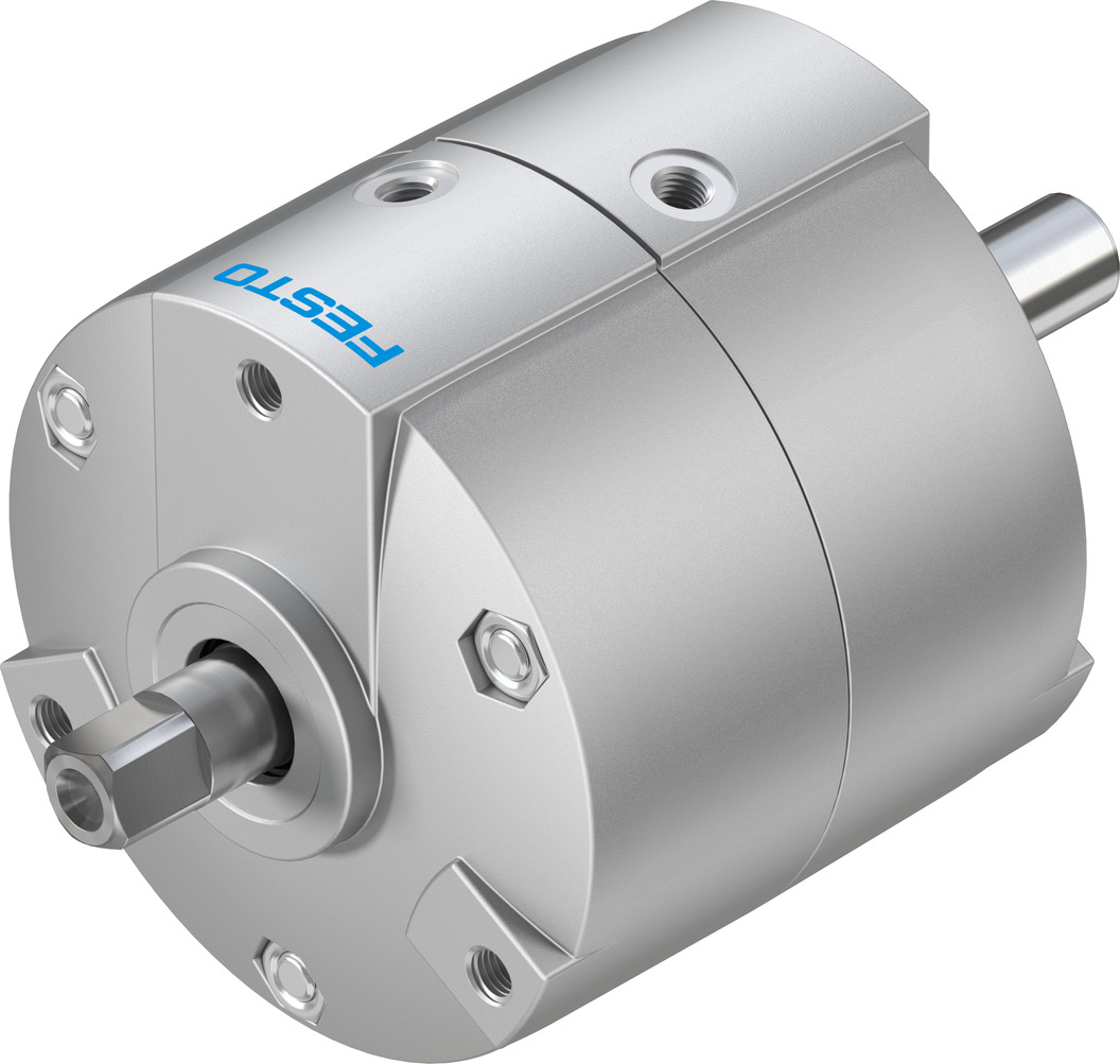 Festo DRVS Series 8 bar Double Action Pneumatic Rotary Actuator, 180° Rotary Angle, 25mm Bore