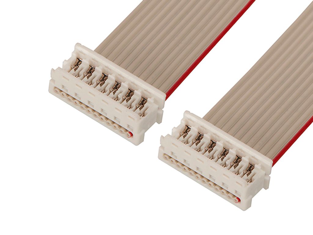 Molex Picoflex Series Flat Ribbon Cable, 1.27mm Pitch, 240mm Length, Picoflex IDC to Picoflex IDC