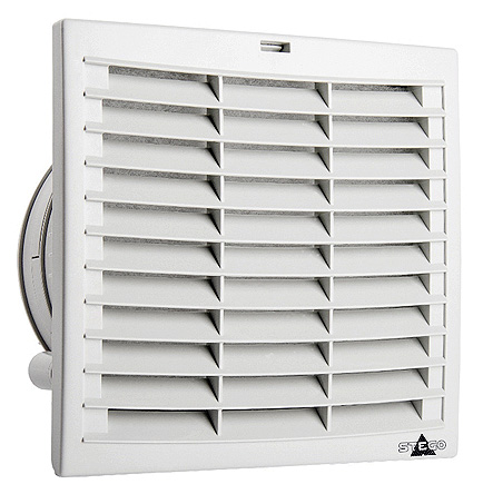 STEGO Filter Fan Plus FPI Series Fan Filter for 223 x 223mm Fans, Synthetic Mesh Filter, 257 x 257mm