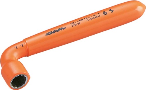SAM Tubular Box Spanner, 10mm, 118 mm Overall, VDE/1000V