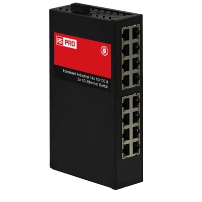 RS PRO RS-7416, Unmanaged 16 Port Industrial Ethernet Switch