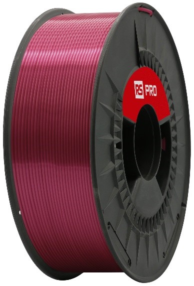 RS PRO 1.75mm Pink PLA 3D Printer Filament, 1kg