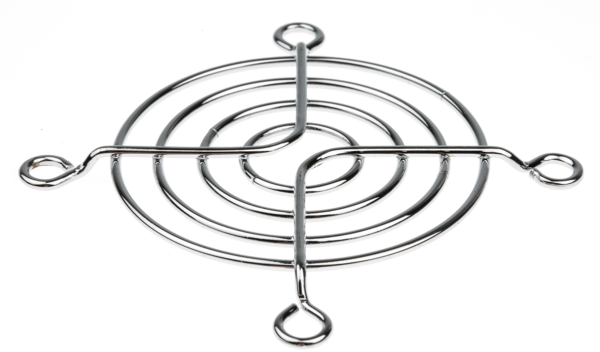 Sunon FG-06 Series Steel Finger Guard for 60mm Fans, 50mm Hole Spacing, 62 x 62mm