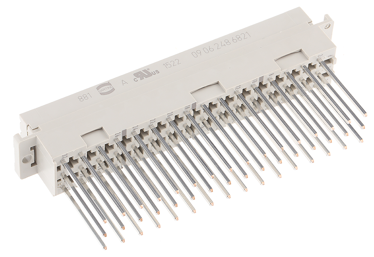 HARTING 48 Way 5.08mm Pitch Class C2, 3 Row, Straight DIN 41612 Connector, Socket