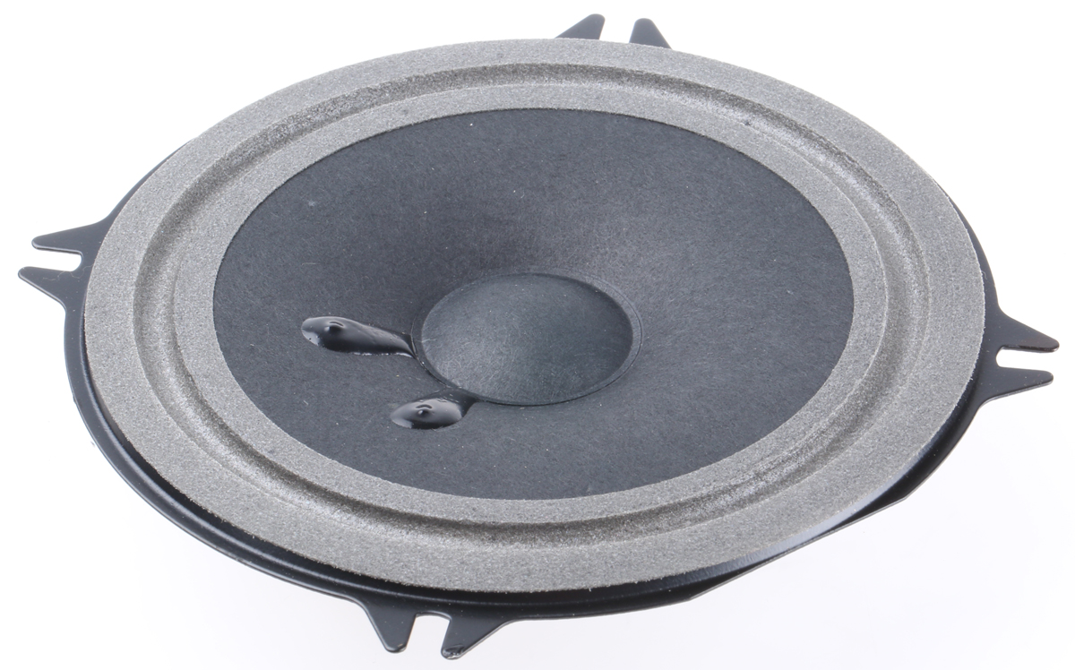 Visaton 130mm dia 15W nom Full Range Speaker Driver, 8Ω, 70 Hz → 18 kHz