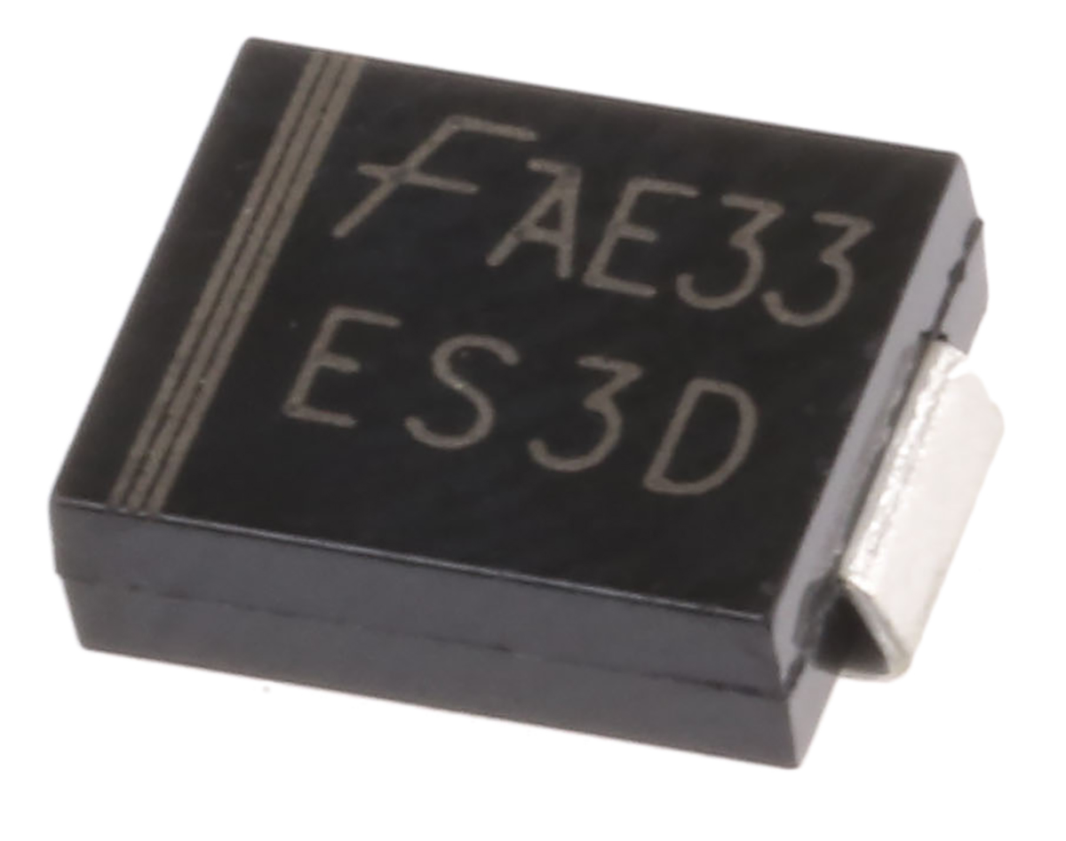 onsemi 200 V 3 A Diode Switching 2-Pin DO-214AA ES3D