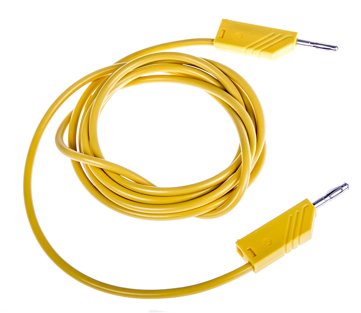 Hirschmann Test & Measurement, 16A, 60V dc, Yellow, 2m Lead Length