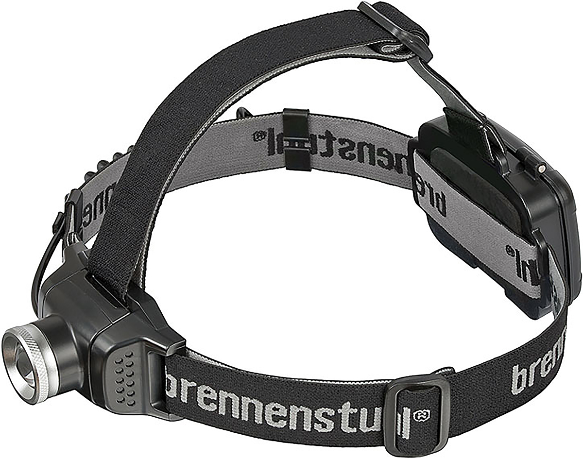 brennenstuhl LED LuxPremium KL200F Head Torch 200 lm, 100 m Range