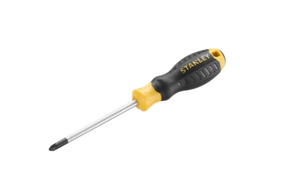 Stanley Pozidriv  Screwdriver, PZ2 Tip, 100 mm Blade, 273 mm Overall