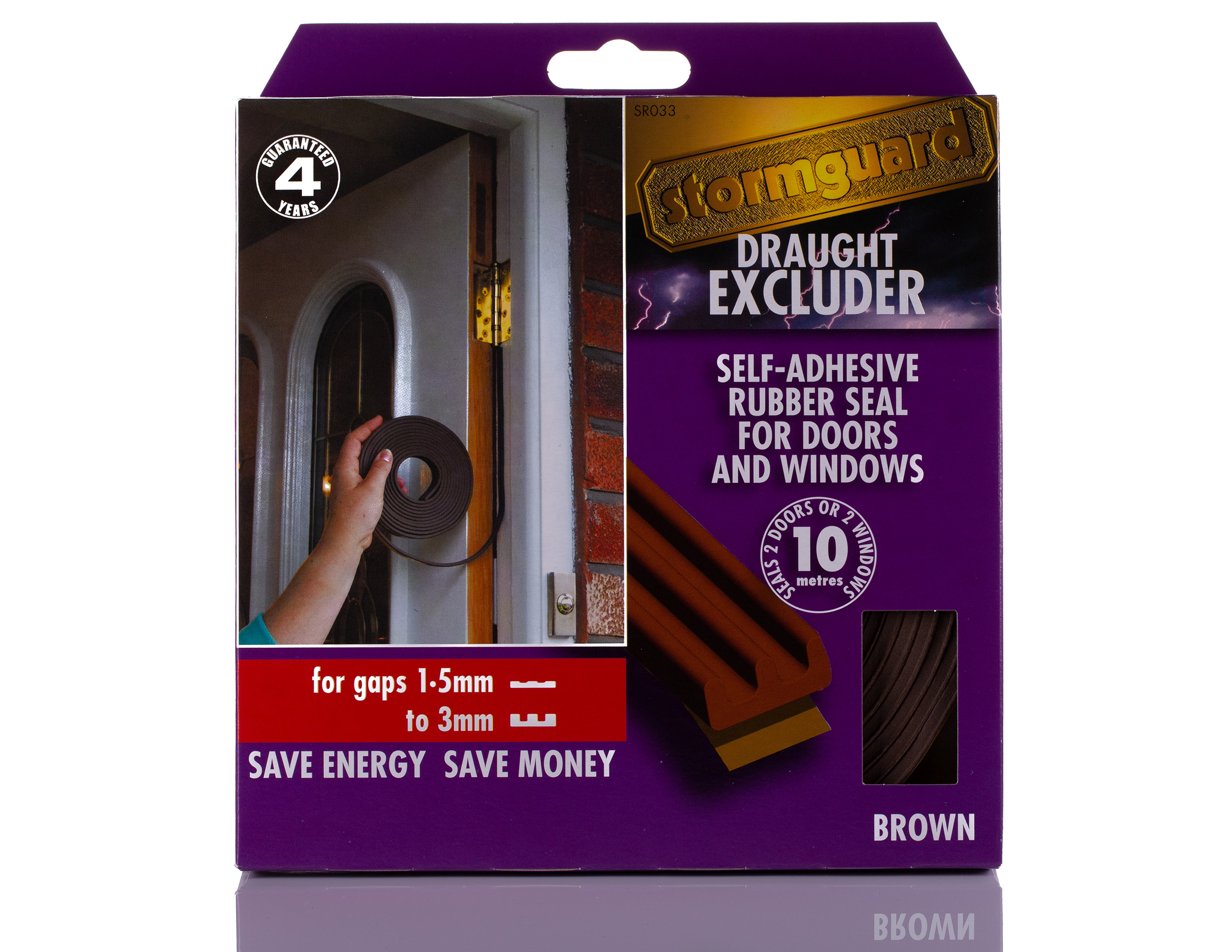 RS PRO Brown EPDM  Edging Strip, 10m